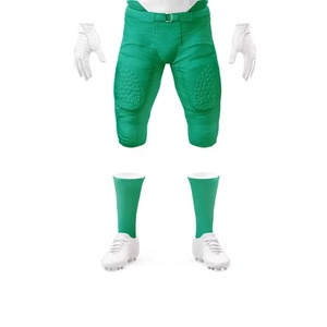 Uniforme de football américain confortable de haute qualité 100% polyester respirant, taille plus, manches courtes, vêtements de sport, taille personnalisée - Product Image 5