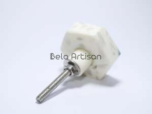 Tiradores y pomos de madera de mármol de alta calidad con nuevo diseño para muebles, ideales para exportación. - Product Image 4