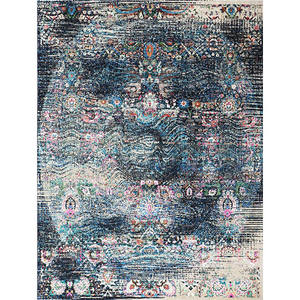 Alfombras Delgadas de Alta Calidad MASTER ARTS, Hechas a Mano con Lana y Seda, Diseño Floral Mediterráneo, Ecológicas - Product Image 1