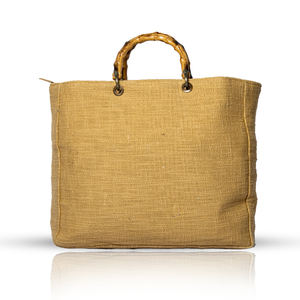 กระเป๋าโท้ทธรรมชาติทำมือดีไซน์เป็นเอกลักษณ์สำหรับผู้หญิงกระเป๋าถือชายหาดฤดูร้อนสไตล์ไม่เหมือนใคร - Product Image 4