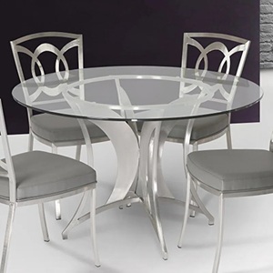 New Round <b>Dining</b> <b>Table</b> Stainless Steel Marble Top 6-Seater Modern Furniture for Party Wedding <b>Dining</b> <b>Table</b> - Product Image 5