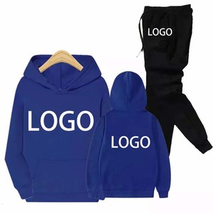 Ensemble de survêtement de Jogging surdimensionné, sweat à capuche personnalisé, costume de détente, haute qualité, coton polaire 2022, survêtement homme, nouvelle collection 65/35 - Product Image 1