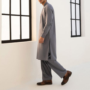 ชาลวาร์ Kameez สำหรับผู้ชายผ้าคอตต้อนสำหรับผู้ชายผ้าแห้งเร็วออกแบบได้ตามต้องการ - Product Image 3