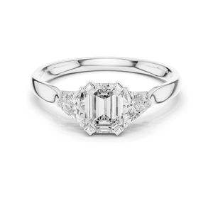 Bague en diamant CVD cultivé en laboratoire 2.0 CT VVS-VS EF, élégante, disponible en or 18 carats, 14 carats, 10 carats et argent, disponible en or rose, or jaune, or blanc - Product Image 3
