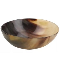 Cuenco de cuerno de búfalo de alta calidad al por mayor, cuerno de búfalo tallado a mano o cuerno de buey, todos los tamaños disponibles para servir y decorar - Product Image 3