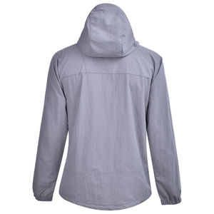 Vestes coupe-vent de sport personnalisées pour hommes en nylon confortable veste de randonnée en plein air imperméable en gros - Product Image 2