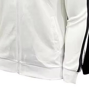 Chándal de entrenamiento de talla grande de Nueva temporada para hombre, chándal para correr con cremallera completa de poliéster 100%, chándales ecológicos - Product Image 5