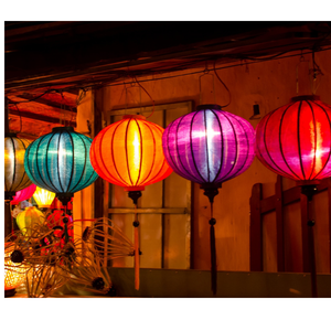 Handmade tre khung giấy đèn lồng cho lễ hội trang trí nội thất độc đáo hình dạng ngôi sao màu sắc tươi sáng lý tưởng cho các sự kiện văn hóa và tặng quà - Product Image 6