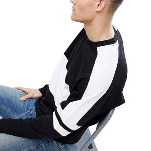 2025 personnalisé décontracté col rond sweat 80% coton 20% Polyester polaire plaine col rond sweat pour hommes vêtements vierges - Product Image 6