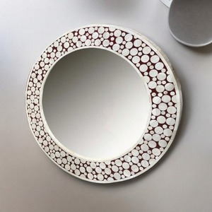 Marco de Fotos Moderno con Incrustaciones de Hueso, Espejo de Pared Grande Único Hecho a Mano para Decoración del Hogar y Regalos - Product Image 4