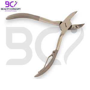 Cortador de uñas de los pies con Mango antideslizante, cortadores de hoja curva de precisión para uñas gruesas y encarnadas, pinzas para Podología - Product Image 3