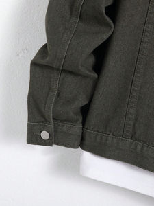 Chaqueta de mezclilla con el mejor material Chaqueta de mezclilla de hombre al por mayor con su propio diseño personalizado - Product Image 5