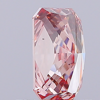 Diamant de laboratoire CVD taille Radiant de 1,01 carat, bleu vif fantaisie, clarté VS2, certifié IGI