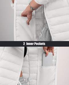 แจ็กเก็ตปลาปักเป้าระบายอากาศแขนยาวผ้าซาตินสำหรับผู้หญิงแจ็กเก็ตปลาปักเป้าสำหรับผู้หญิง - Product Image 3