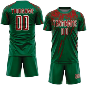 Customizable Men's and Women's Soccer Uniform with Rhinestone Technology Sublimation Printing Jersey and <b>Shorts</b> - Product Image 4