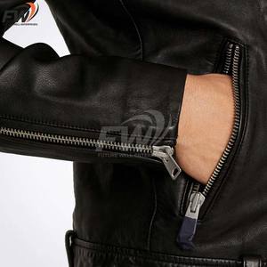 Chaqueta de Cuero Genuino de Primera Calidad, Diseño Superior, Última Moda, Estilo Urbano, Portátil, Personalizada - Product Image 6