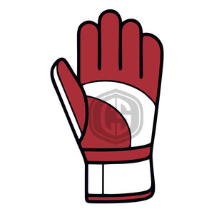 Guantes de Portero de Fútbol para Jóvenes y Adultos con Diseño de Joker Rojo y Negro, Correa de Muñeca Ajustable, Palma de Látex de Alto Agarre - Product Image 3