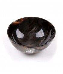 Cuenco de Cuerno de Búfalo/Buey 100% Natural, Ecológico y Libre de Plomo con Cuchara, Pulido y Tallado, Estilo Americano, Decoración para el Hogar y Fiestas - Product Image 4