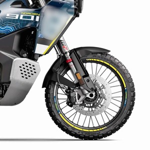 Adesivi 3D Personalizzati per Husqvarna Norden 901 2023, Kit Protettivo e Decorativo per Logo Moto - Product Image 3