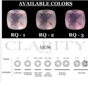 เบาะ9X11mm หินควอตซ์เจียระไนแบบเหลี่ยมเพชรพลอยธรรมชาติตัดเป็นเหลี่ยมเพชรพลอยธรรมชาติขายส่งราคาโรงงานได้รับการรับรองจาก IGI - Product Image 2