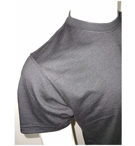 Camiseta de manga corta extragrande para hombre del fabricante, Camiseta lisa de algodón polivinílico con logotipo personalizado impreso Digital cuello redondo Puff Letter - Product Image 5