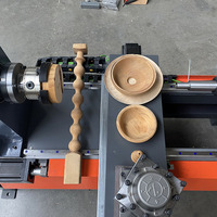 Tour à bois CNC miniature à alimentation automatique, prix d'usine, avec moteur 1,5 kW, multifonctionnel pour la fabrication de tasses en bois