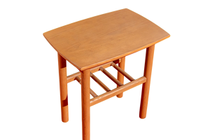 TACASA Modern Midcentury Modern High Quality Wooden Lounge Chair <b>Side</b> <b>Table</b> <b>Set</b> Durable Sponge-Filled Furniture Living Room - Product Image 4