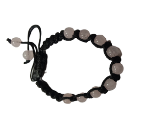 <b>Bracelet</b> Rose Quartz Crystal Beads Stone <b>Bracelet</b> Gemstone Fashion Jewelry <b>Men</b> and Women Gift Energy Meditation Wholesaler - Product Image 3