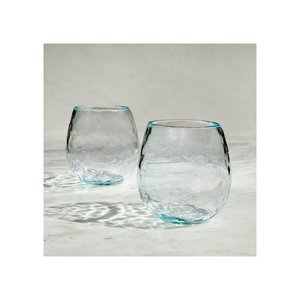 Nouvel arrivage de gobelets en verre vert aquatique pour fête - Product Image 2