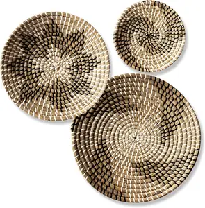Cesta de Almacenamiento de Hierbas Marinas, Juego de Decoración Ecológica PARA EL Hogar - Product Image 1