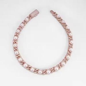 Cadena de eslabones cubanos de diamante Moissanite VVS de corte redondo de 10mm, joyería helada de Plata de Ley 925, regalo chapado en oro para fiesta de hombres - Product Image 5