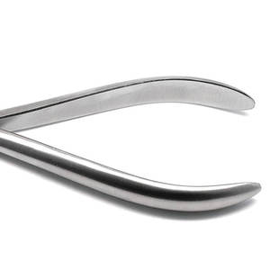 Bec dentaire orthodontique extra fin avec insert TC poignée dorée pince chirurgicale dentaire - Product Image 4