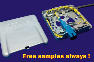 Universal Fiber Optic Enclosure & FTTH Accessory Sample Kit – Made in EU - Product Image 2