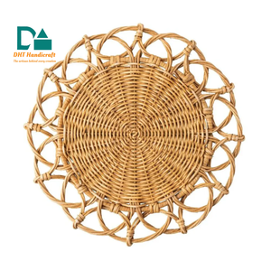Premium Handmade Rattan <b>Bamboo</b> <b>Placemats</b> Luxury Dining Table Mats - Product Image 5