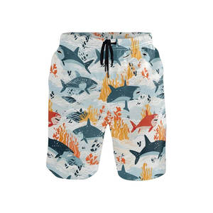 กางเกงขาสั้นตกปลากันน้ำแห้งเร็วกางเกงขาสั้นกันฝนสำหรับใส่กลางแจ้งระบายอากาศได้ดี - Product Image 1