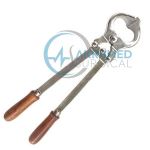 Precio al por mayor Instrumentos veterinarios Fuente manual Fórceps de castración Precio bajo Hecho en Pakistán - Product Image 5