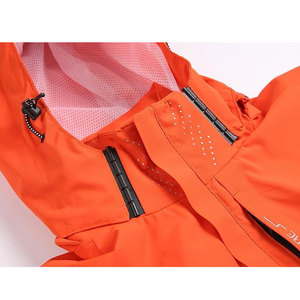 Hexqion Industrial High Quality Canvas Stand Collar Front Logo Waterproof Breathable Hooded Men's <b>Slim</b> <b>Fit</b> Winter Casual Bomber - Product Image 3