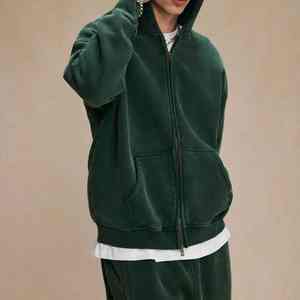 Chándal para Hombre con Lavado Ácido, Producto de Tendencia, Nuevo Diseño, 100% Algodón, Serigrafía, Chándal con Lavado Ácido para Hombre, Directo de Fábrica - Product Image 5