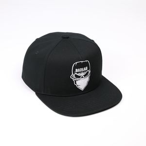 High-Quality Custom Embroidered Logo <b>Snapback</b> <b>Cap</b> 5-Panel Cotton Flat Brim Sporty Baseball Hat - Product Image 6