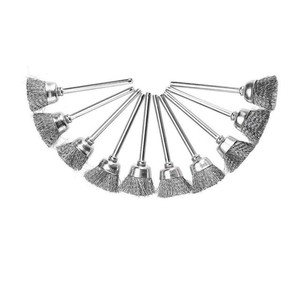 แปรงลวดเหล็กขนาดเล็กสำหรับทำความสะอาด ขัดเงา และดูแลรักษาชิ้นส่วนโลหะ ผลิตในอินเดีย ราคาโรงงาน - Product Image 3