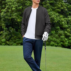 Vestes de bombardier de vol à fermeture éclair softshell épaisses personnalisées pour hommes, vêtements de sport chauds et décontractés pour la randonnée en plein air et le jogging, support respirant - Product Image 5