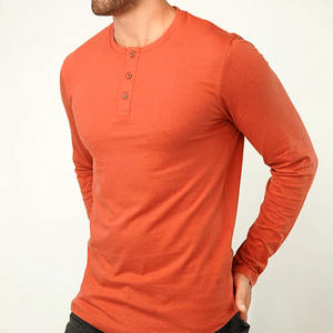 เสื้อยืดแขนสั้นผู้ชายฤดูร้อนคอกลมผ้าฝ้ายสีทึบเสื้อยืดฟิตเนสกีฬาฟิตเนสแบบติดกระดุม - Product Image 4