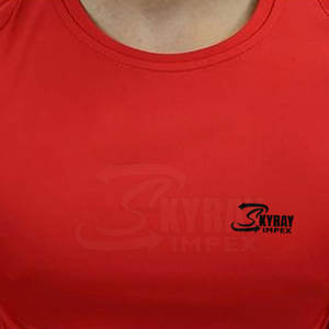 Chemises de compression légères et ajustées pour hommes Chemises de compression d'entraînement de couleur unie de haute qualité - Product Image 3