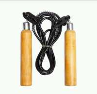 Corde à sauter classique avec poignées en plastique, durable, pour exercices à domicile, unisexe, non-intelligente