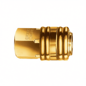 EWO DN 7.2 Quick-Release Coupling with Internal Brass Thread G 1/2 19.20 mm for Air <b>Pumps</b> Pack of 10 - Product Image 3