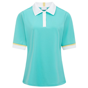 เสื้อโปโลแขนสั้นระบายอากาศได้ดีแบบลำลอง - Product Image 3