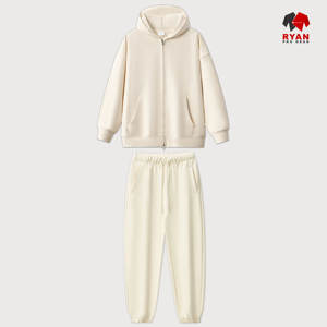 ชุดวอร์มออกแบบพิเศษสำหรับผู้ชายจาก Ryan Pro Gear พร้อมซิปปิด ผ้าสวมใส่สบาย ระบายอากาศได้ดี พร้อมโลโก้แบบกำหนดเอง - Product Image 1