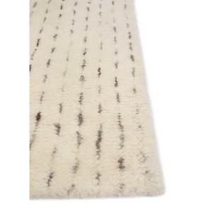 Alfombras de Lana Tejidas a Mano Contour Ivory, Rectangulares de 9x12, Diseño Abstracto, Pelo Alto, para Sala de Estar y Dormitorio, Hwt-37 - Product Image 4