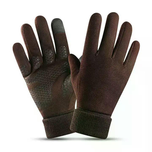 Gants de ski en cuir souple et élégant de haute qualité Logo personnalisable hiver épais chaud vélo motos coupe-vent caractéristique - Product Image 5