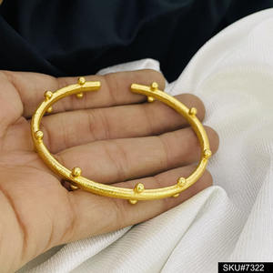 Brazalete de latón de alta calidad para joyería de moda, brazalete apilable de latón crudo, brazalete abierto Ajustable, uso manual - Product Image 2